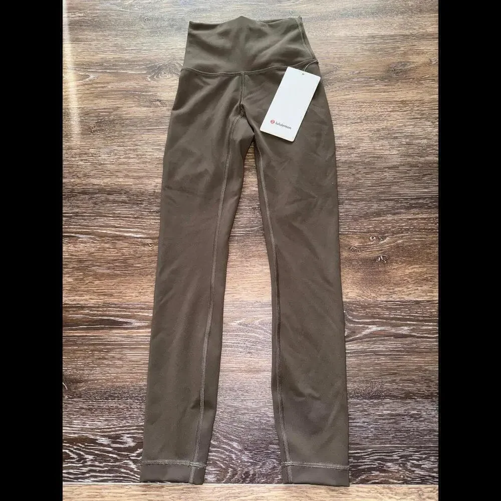 Lululemon Wunder Train High Rise 25” Nomad Size 0 NWT